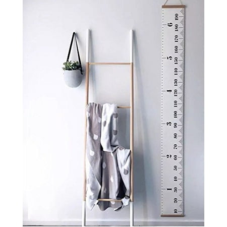 Adult Wall Height Chart Raleighsee Hanging Growth Chart Height Measurement Chart for Baby, Measures From Birth to Adult Best Decor of The Child's Room ()
