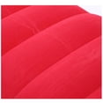 thumbnail image 2 of 2 piezas 47x30cm Rectángulo PVC Flocado Almohada inflable Almohada multifuncional Siesta Almohada Cojín para viajes al aire libre Camping (Rojo), 2 of 5