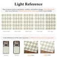 thumbnail image 5 of BERTHMEER 5'x7' Area Rugs for Living Room Modern Rhombus Checkered Rugs Bedroom Office Dining Room Farmhouse Geometric Contemporary Washable Non Slip Green Rugs Carpets, Light Green, 5 of 5