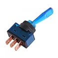 thumbnail image 4 of SPST, Red Green Blue Orange 3 Pin Toggle Switch  For Trucks For Cars For Boats, 4 of 8
