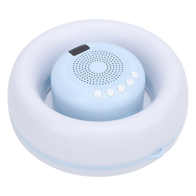 Shower Speaker, Floating Pool Speaker with RGB Light, IP65 Waterproof Wireless Speaker, for Bathroom Pool Kayak, Temperature Display