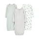 thumbnail image 1 of Pack de 3 batas de dormir de algodón Simple Joys de Carter's 0-3M, 1 of 2