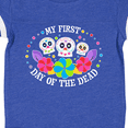 thumbnail image 4 of Inktastic My 1st Day of the Dead with Sugar Skulls and Flowers Boys or Girls Baby Bodysuit, 4 of 5