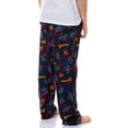 thumbnail image 5 of DC Comics Boys' Superman In Action Shield Emblem Logo Retro Title All-Over Print Pajama Lounge Pants Sleepwear, 5 of 6