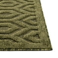 thumbnail image 6 of Unique Loom Outdoor Trellis Textured Collection Area Rug - Spatial (2' x 3' Rectangle Green), 6 of 10