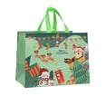 thumbnail image 2 of Taicans 12Pcs Large Non-Woven Christmas Gift Bags - Waterproof Holiday Tote Bags (12.99x9.84x6.69in),Foldable & Reusable for Party Favors,Shopping & Secret Santa Gifts, 2 of 5