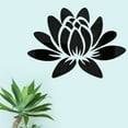 thumbnail image 6 of 3D Lotus Flower Wall Stickers - Eco-Friendly, Removable Acrylic Decor for Living Room, Bedroom, and TV Background - Creative Gift Idea, 6 of 8