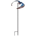 thumbnail image 2 of Metal Blue Bird in Flight Spinner Garden Stake Balancer Outdoor Decor, 2 of 2