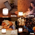 thumbnail image 5 of Luz nocturna para bebé para niños y adultos, lámpara de noche táctil, portátil regulable, guardería, mesita de noche recargable inalámbrica cálida, 5 of 5