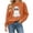 Orange A, variant on Enjoytime Oversized Sweatshirts for Women Halloween Sweatshirt Print Crewneck Fall Winter Outfits Pullover Shirts Tops Fashion Clothes 2025