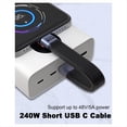 thumbnail image 3 of 40Gbps USB 4,0 PD 240W Cable de Carga Rápida Soporte 8K 4K Transmisión de Video Cable de Datos Móvil para Teléfono Portátil, 3 of 5