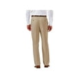 thumbnail image 3 of Haggar Men's Cool 18® Pro Solid Pleat Front Pant Classic Fit HC00248, 3 of 7