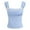 Blue, variant on Tank Tops for Women Plaid Corset Crop Tank Tops Square Neck Gingham Trim Spaghetti Strap Shirt Slim Fit Going Out Tops Tank Tops