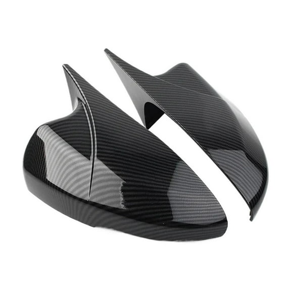 Carbon Fiber ABS Car Rearview Side Mirrors Cap Cover Decorative Trim For Honda For Accord 2018 2019 2020 Deluxe Version