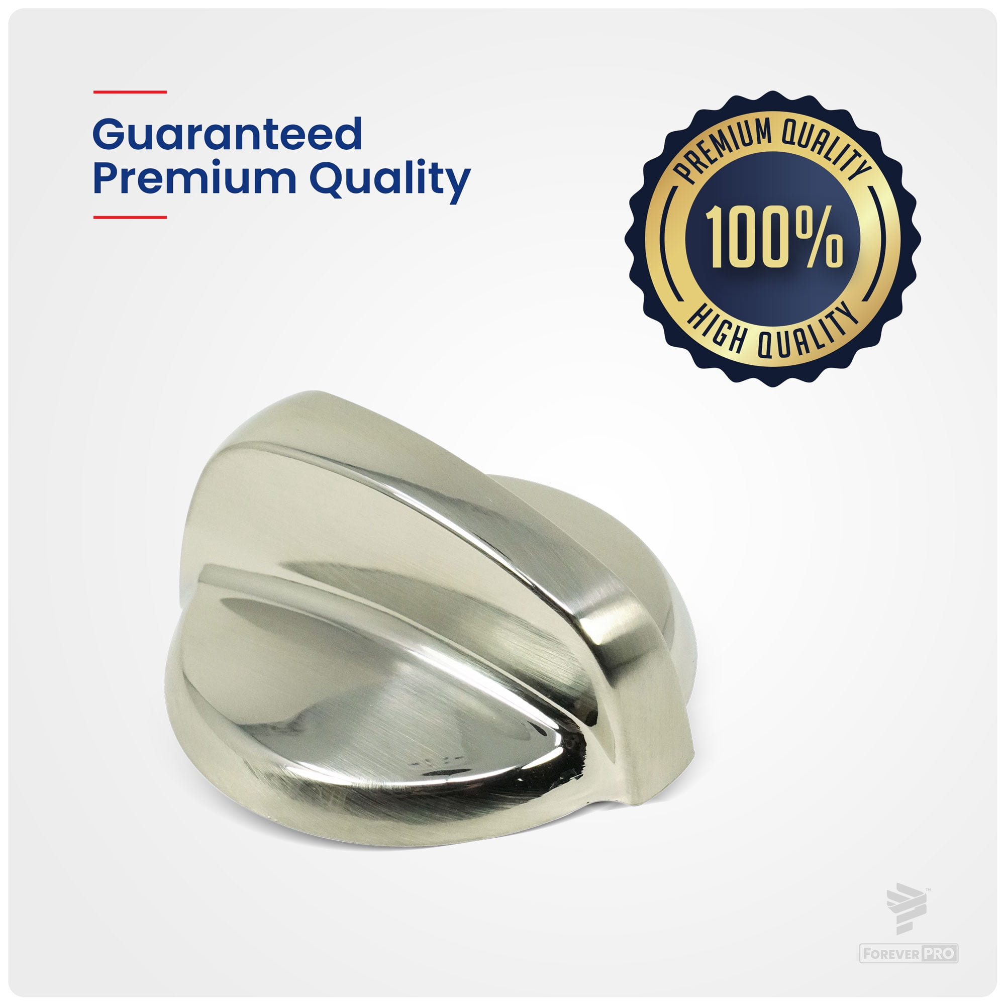 ForeverPRO WB03T10284 Knob Infinite (Ss) for GE Range 1373043 AH2321076 EA2321076 PS2321076