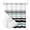 Turquoise, variant on No Hook Shower Curtains with Snap-in Liner Set, Turquoise Black Stripe Waterproof Hotel Bathroom Shower Curtain, Modern Abstract Coarse Striped Breathable Mesh Top Window Bath Curtains 36''x72''