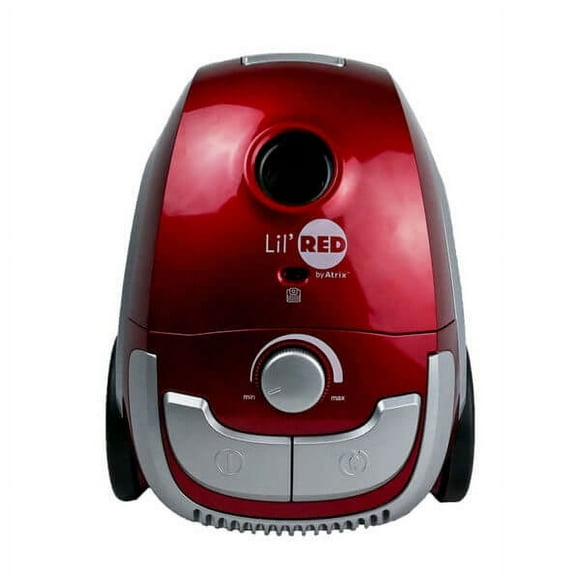 Atrix Lil' Red 0.5 Gallon Canister Vacuum with HEPA Filtration and Tool Kit - 120V, 1200W