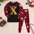 thumbnail image 2 of Huesdet Ensemble pour Garçons et Filles Pantalon Long Manches Longues Col Rond Imprimé 3D (7-8 Ans, Jaune), 2 of 4
