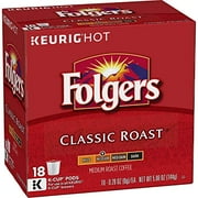 Classic Roast Coffee, Medium Roast Coffee, K Cup Pods For Keurig Coffee Makers, 72 Count, 18 Count (Pack Of 4)