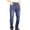 Blue, variant on APEXFWDT Men's Comfort-Waist Jeans Straight Leg Denim Pants with Button-Zip Closure & Pockets, Casual Office Wear