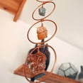 thumbnail image 3 of Ounissouiy Decoración colgante de cristal de 7 cuentas, adorno de arte bohemio, decoración artesanal para interiores, vacaciones, cumpleaños, Artesanía, 3 of 6