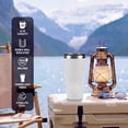 thumbnail image 4 of (3 pack) Ozark Trail 32 oz Stainless Steel Insulated Tumbler, White, 4 of 16