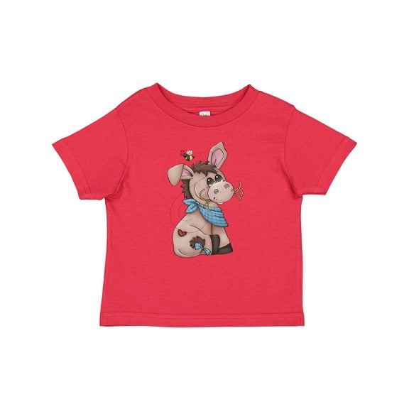 Inktastic Western Dilly Donkey Boys Baby T-Shirt