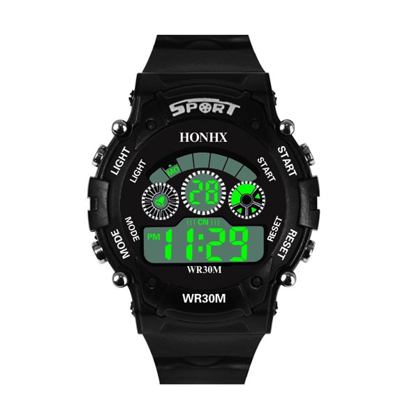 FcBaudy Men's Sport Watch,Mens Watches Fashion Mens Digital LED Analog Quartz Alarm Date Sports Wrist Watch Watch