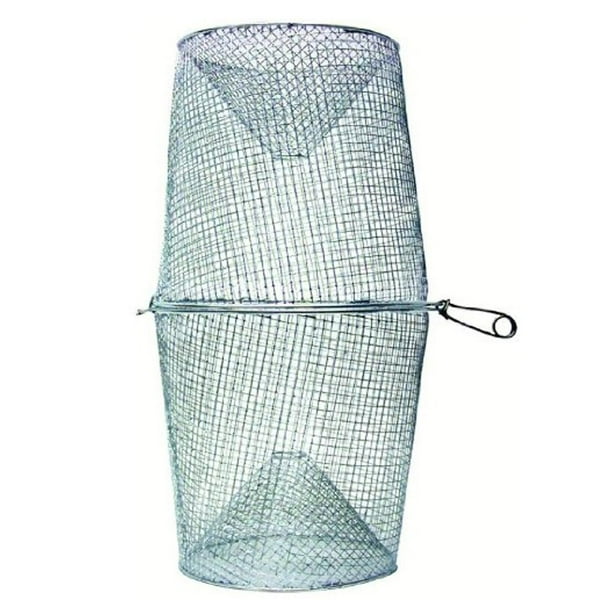 Eagle Claw Galvanized Minnow Trap Silver, AMTG