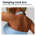 thumbnail image 3 of Parte de atrás bonita, Sujetador deportivo con cuello  for correr, sujetador de Fitness de secado rápido, chaleco de Yoga Push-Up for mujer, transpirable, 3 of 7