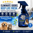 thumbnail image 5 of Infinity Shields PetPro Enzyme-Free Pet Stain Cleaner & Fabric Refreshing Spray, 12 oz, Fresh & Clean Scent, 5 of 13