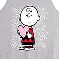 thumbnail image 2 of Peanuts - Charlie Brown Xoxo - Men's Jersey Tank Top, 2 of 5