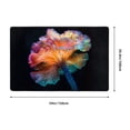 thumbnail image 2 of Shaggy Area Rug, Bioluminescent Underwater Flower Rugs for Living Room Bedroom Non Slip Door Mat Indoor Carpet Machine Washable Nursery Home Decor Floor Mats for Entryway 60x39in, 2 of 5
