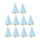 thumbnail image 1 of 10 sombreros de cumpleaños para adultos, sombreros cónicos con banda elástica, artículos para fiestas de cumpleaños de hombres y mujeres, accesorios Azul claro, 1 of 8