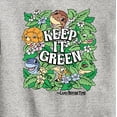 thumbnail image 3 of Land Before Time - Keep it Green - Toddler And Youth Crewneck Fleece Sweatshirt, 3 of 5