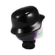 thumbnail image 5 of Tapa Auto Coche Blanco Negro Casco Diseño de Calavera Unique Bargains Pomo de Palanca de Cambios, 5 of 6