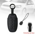 thumbnail image 4 of jiaping Car Key Case Suede Dustproof Stylish Automotive Accessories Smart Key Protective Black, 4 of 7
