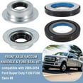 thumbnail image 2 of NEW Front Axle Vaccum Seal & Hub O-Ring & Dust Seals Kit for Ford 2005-2014, 2 of 12