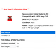 thumbnail image 2 of Speedometer Cable Make Up Kit - Compatible with 1971 Jeep CJ5, 2 of 2