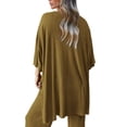 thumbnail image 2 of Conjunto de Chándal PRETTYGARDEN de Dos Piezas para Mujer Verde Ejército Claro Talla M, 2 of 8