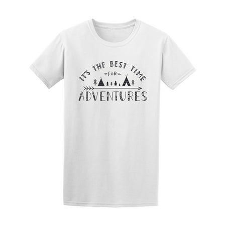It's Best Time For Adventure Tee Men's -Image by (Best Adventure Motorcycle Clothing)