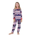 thumbnail image 1 of Ensemble de Pyjama Familial Imprimé Style Européen pour Parent Enfant Tenue Assortie, Pyjamas pour la Famille, 1 of 7