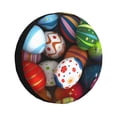 thumbnail image 2 of Balery Easter Egg Tire Covers - Tough Tire Wheel Protector for Truck, SUV, Trailer, Camper, RV -17 inch, 2 of 8