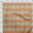 thumbnail image 3 of oneOone Georgette Viscose Light Yellow Fabric Asian Kilim Craft Projects Decor Fabric Printed By The Yard 42 Inch Wide, 3 of 5