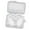 Blanc, variante sur Bouchons d'Oreilles de Natation en Silicone Souple, Étanches et Réutilisables, Bouchons d'Oreilles de Natation pour Adultes, Réduction du Bruit, Bouchons d'Oreilles pour Dormir, Travail du Bois, Voyage, Douche, Bain