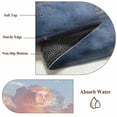 thumbnail image 6 of 6'x9' Area Rugs, Beach Coastal Indoor Outdoor Area Rug for Living Room Bedroom, Summer Nautical Seaside Sky Blue Pink Washable Bathroom Rugs Kitchen Floor Carpet Mats Home Decor Aesthetic, 6 of 8