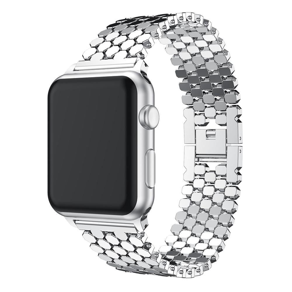 silver apple watch band 42mm