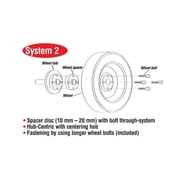 Eibach Pro-Spacer 5mm Spacer / Bolt Pattern 5x120 / Hub Center 72.5 for 01-06 BMW M3 (E46)