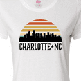 thumbnail image 4 of Inktastic Charlotte North Carolina Skyline Women's T-Shirt, 4 of 5