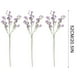 thumbnail image 3 of Pack de 3 flores artificiales de gypsophila - Ramo azul de aliento de bebé de 52 cm para bodas y decoración del hogar, flores de plástico que no se desvanecen, no hace falta agua, 3 of 6